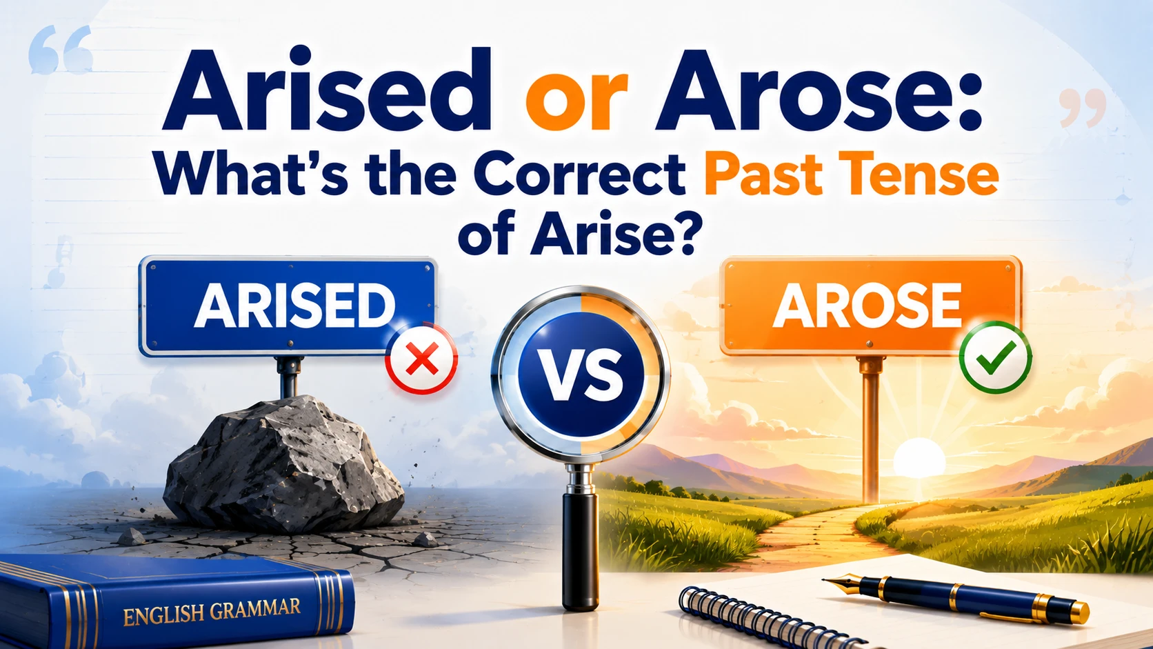 Arised or Arose: What's the Correct Past Tense of Arise?