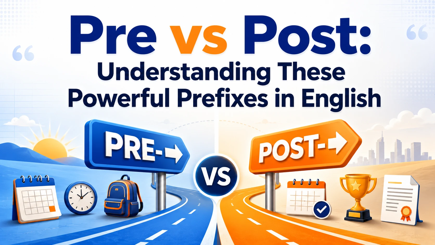 Pre vs Post: Understanding These Powerful Prefixes in English