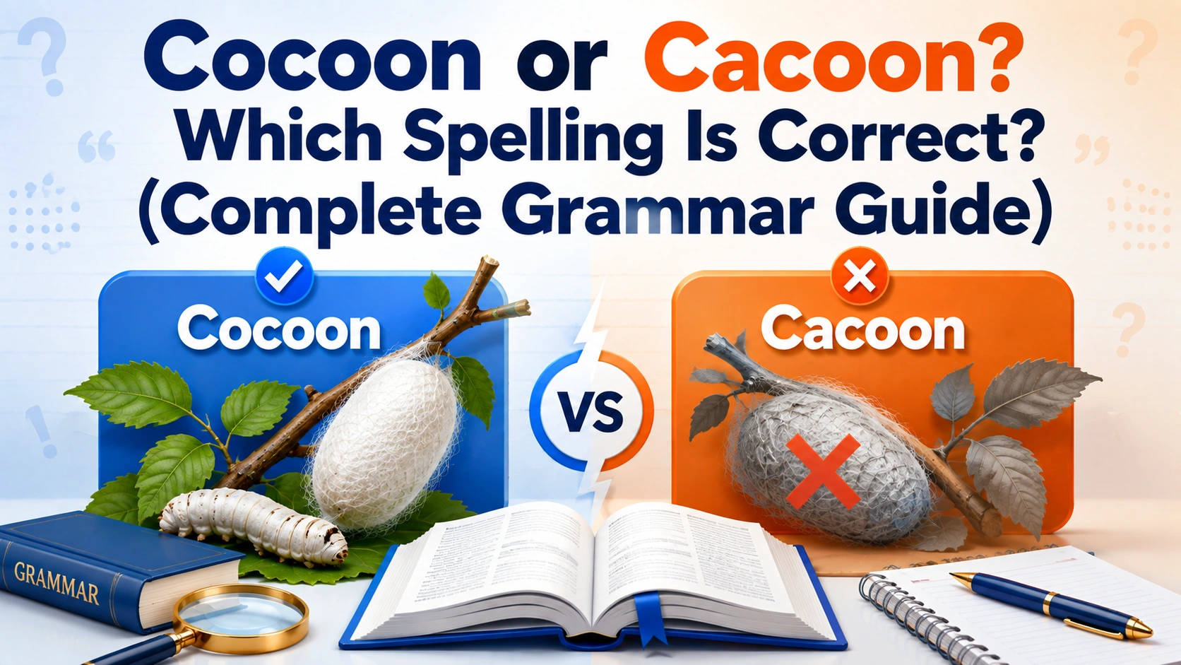 Cocoon or Cacoon? Which Spelling Is Correct? (Complete Grammar Guide)