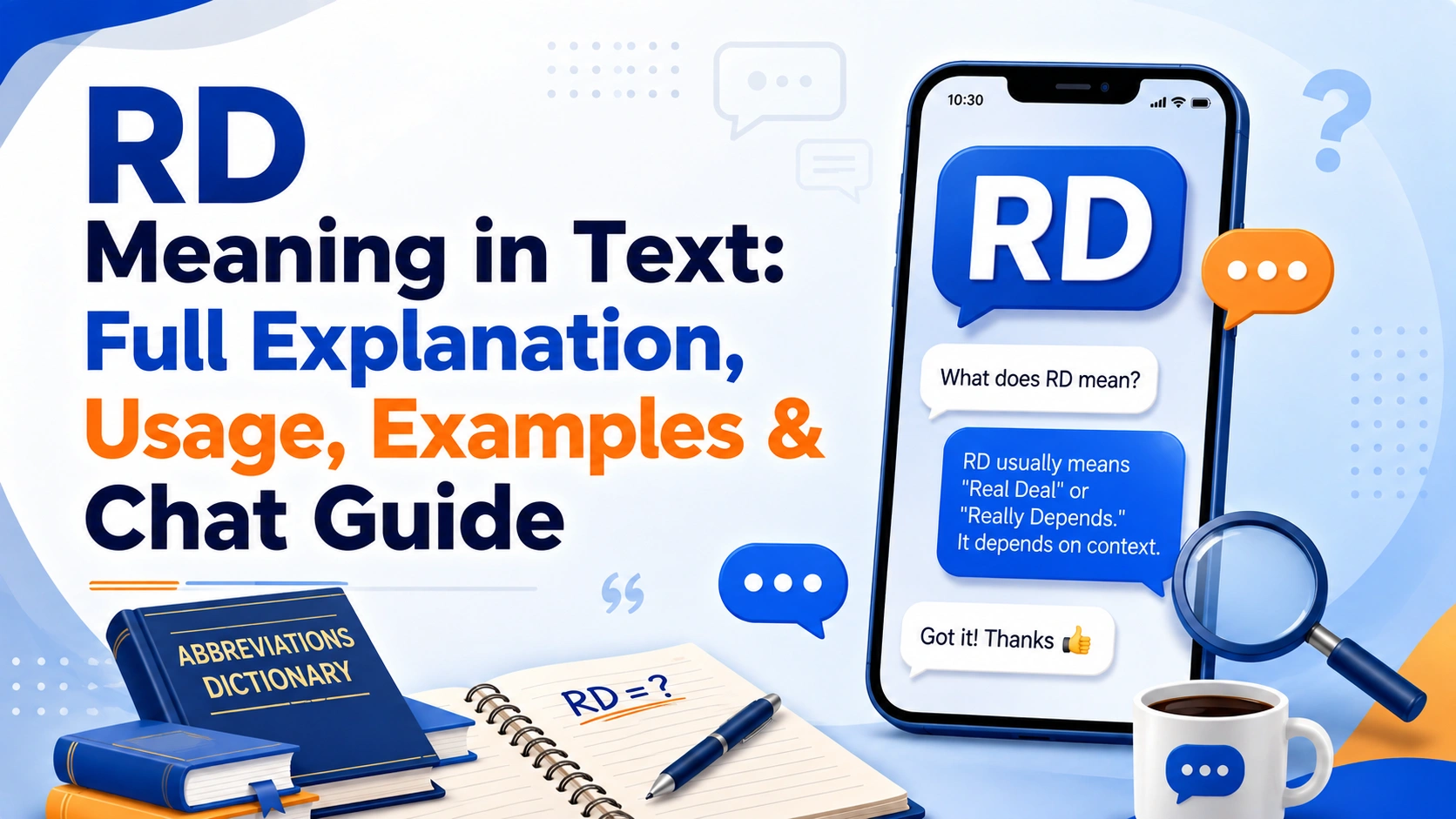 RD Meaning in Text: Full Explanation, Usage, Examples & Chat Guide