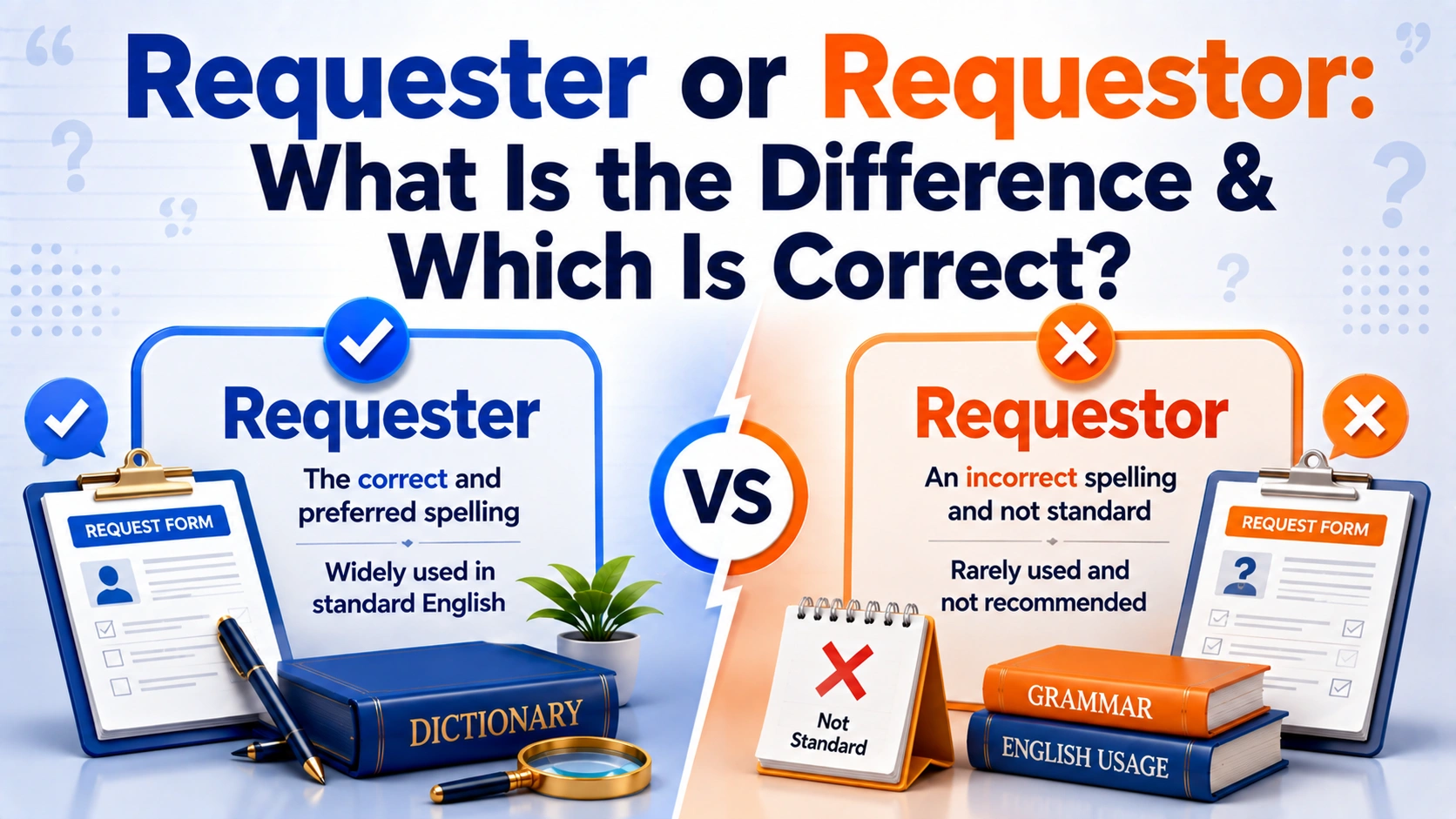 Requester or Requestor: What Is the Difference & Which Is Correct?