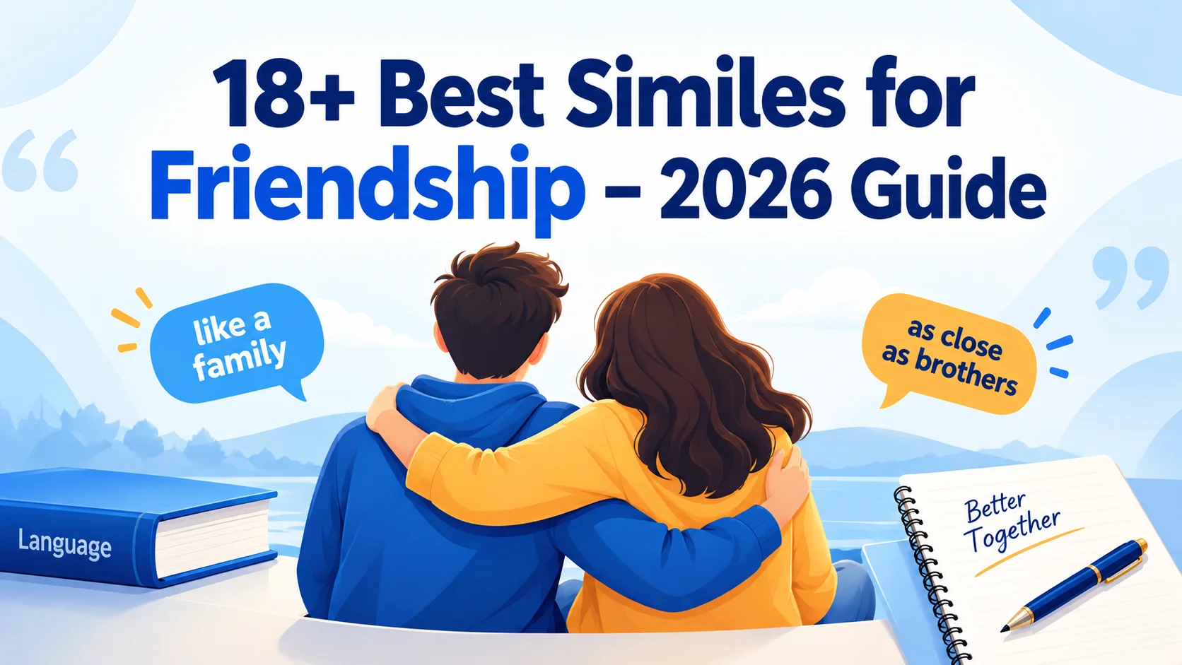 18+ Best Similes for Friendship – 2026 Guide