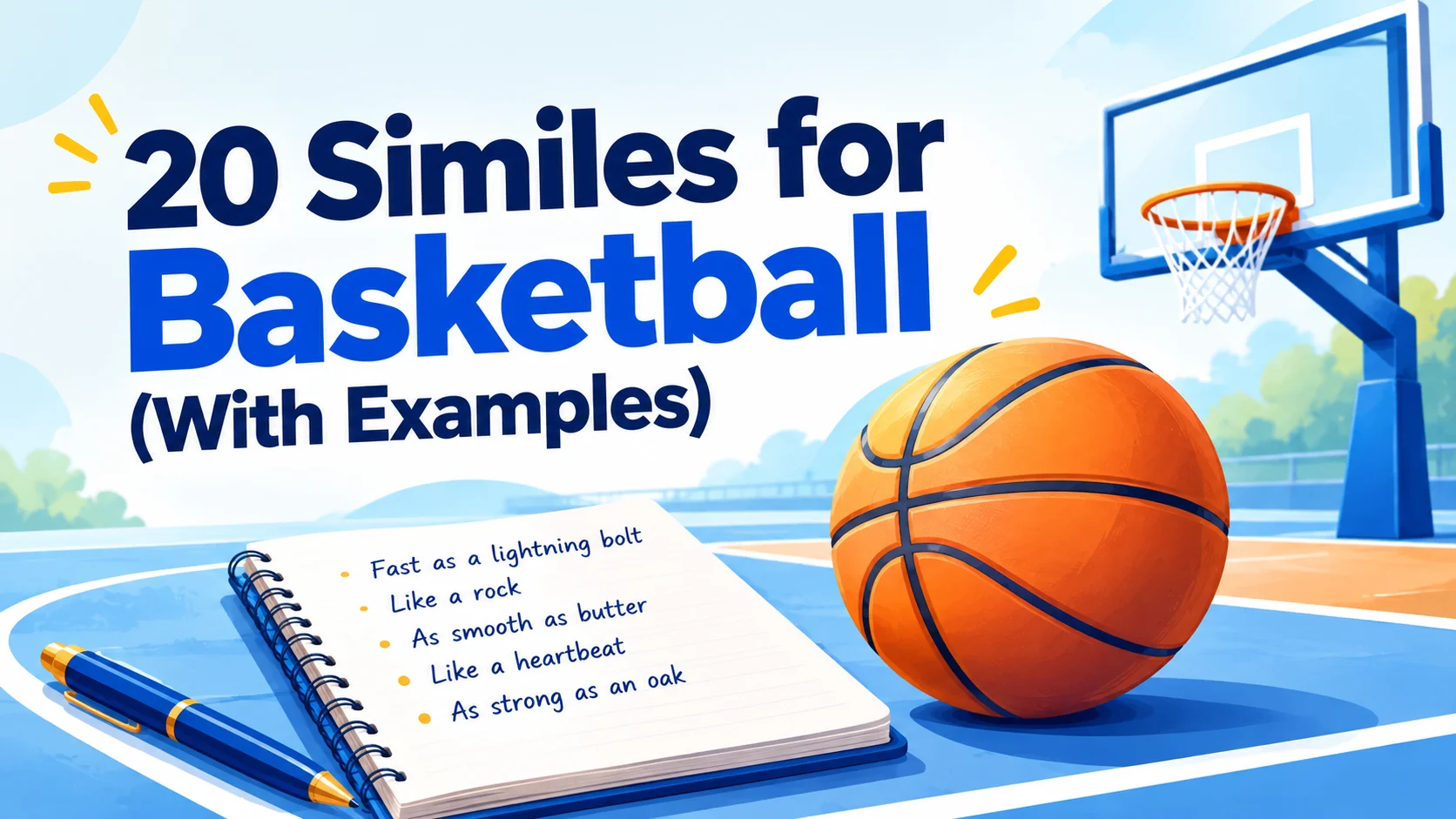 20 Similes for Basketball (With Examples)