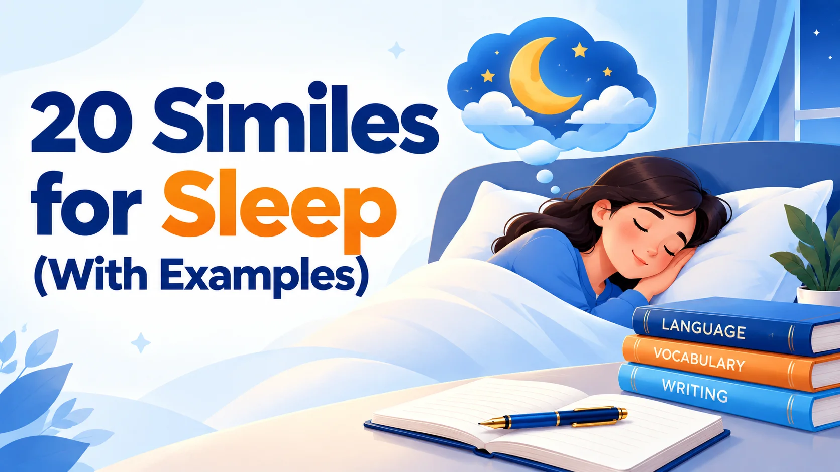 20 Similes for Sleep (With Examples)
