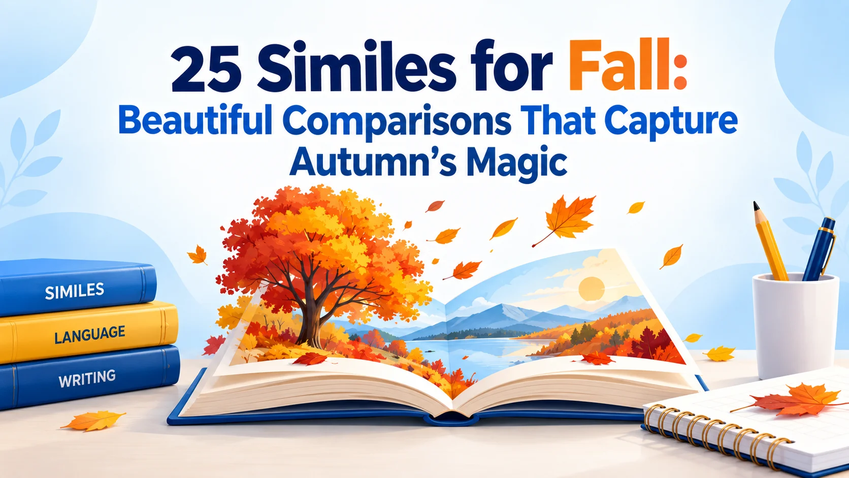 25 Similes for Fall: Beautiful Comparisons That Capture Autumn’s