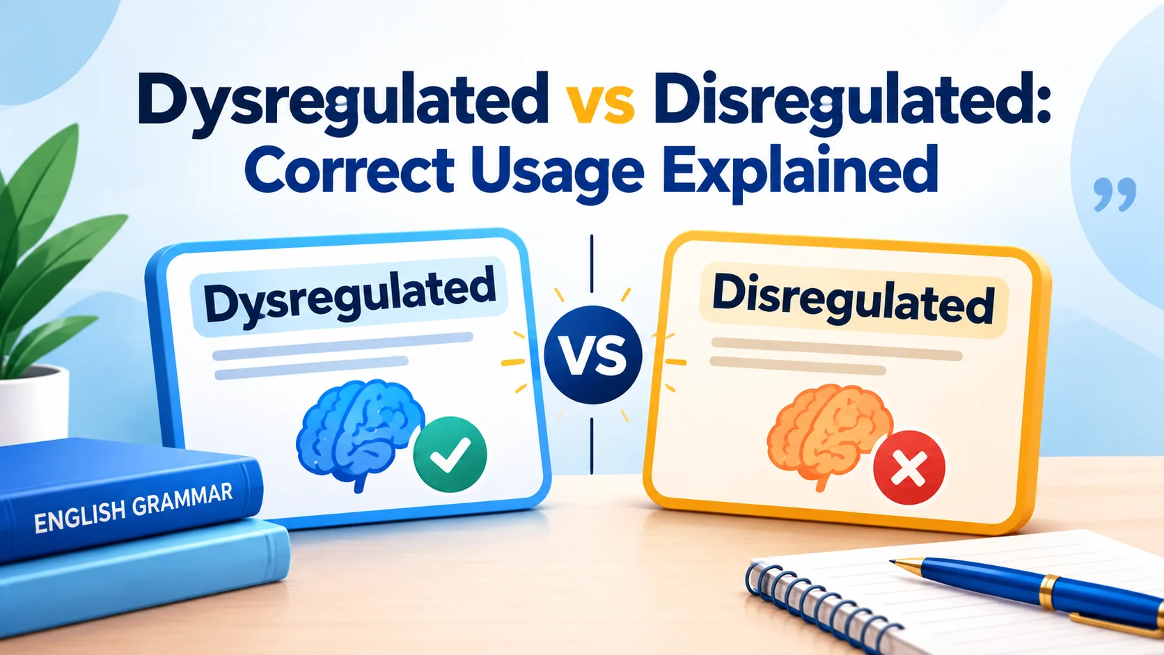 Dysregulated vs Disregulated: Correct Usage Explained