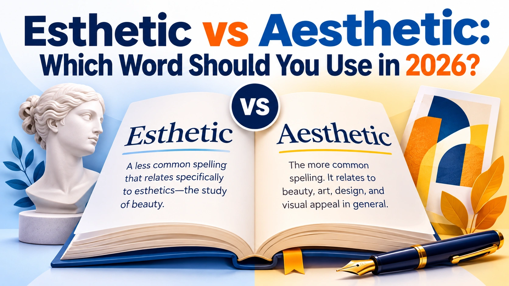 Esthetic vs Aesthetic: Which Word Should You Use in 2026?