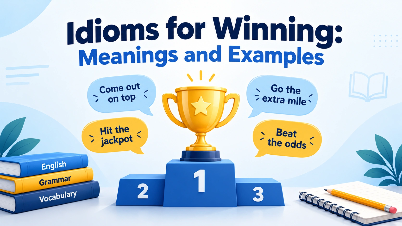 Idioms for Winning: Meanings and Examples