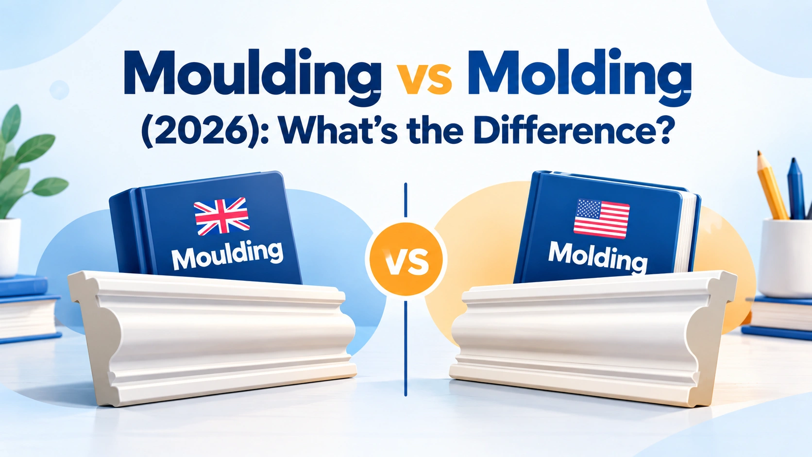 Moulding vs Molding (2026): What’s the Difference?