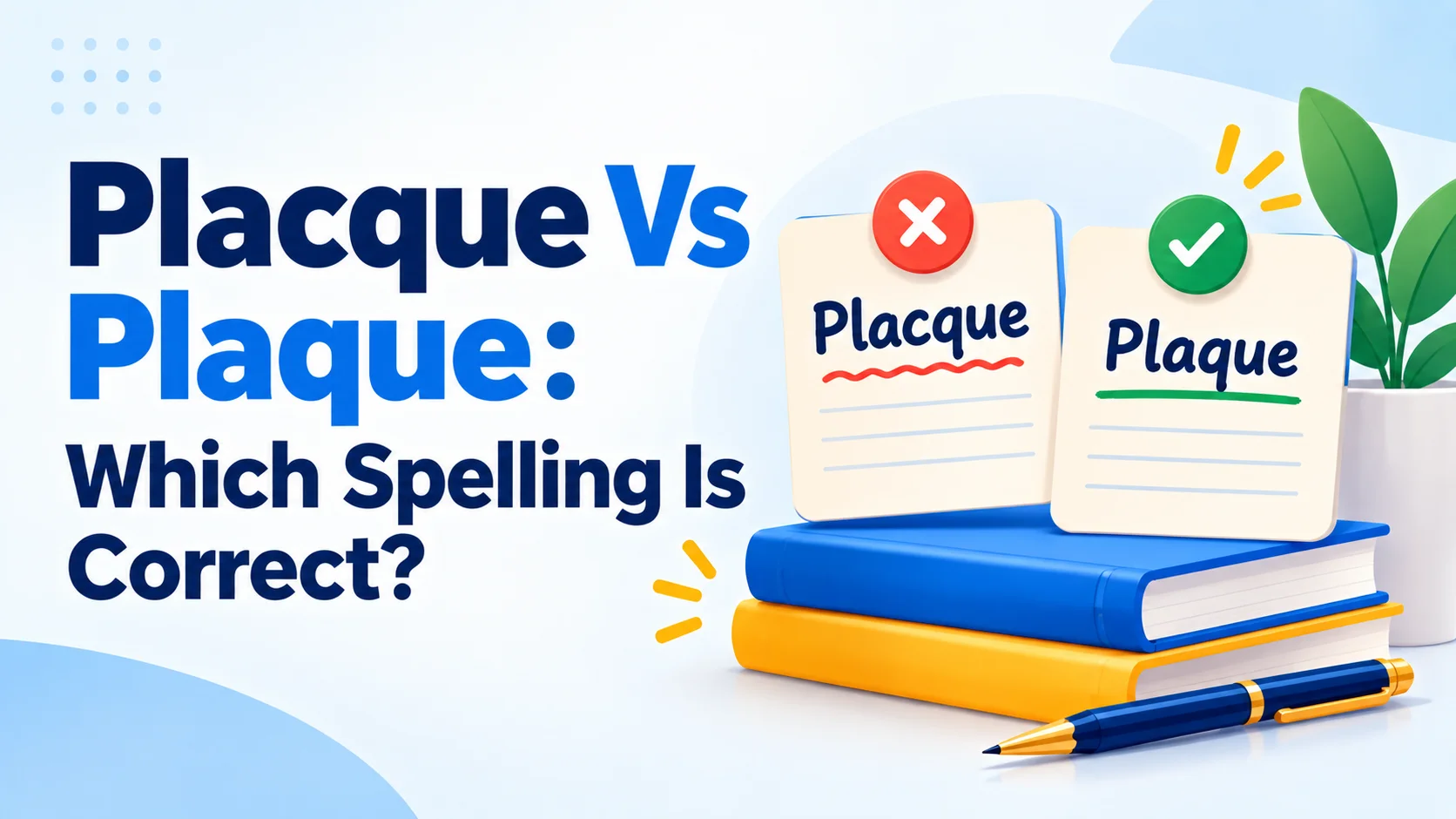 Placque Vs Plaque: Which Spelling Is Correct?