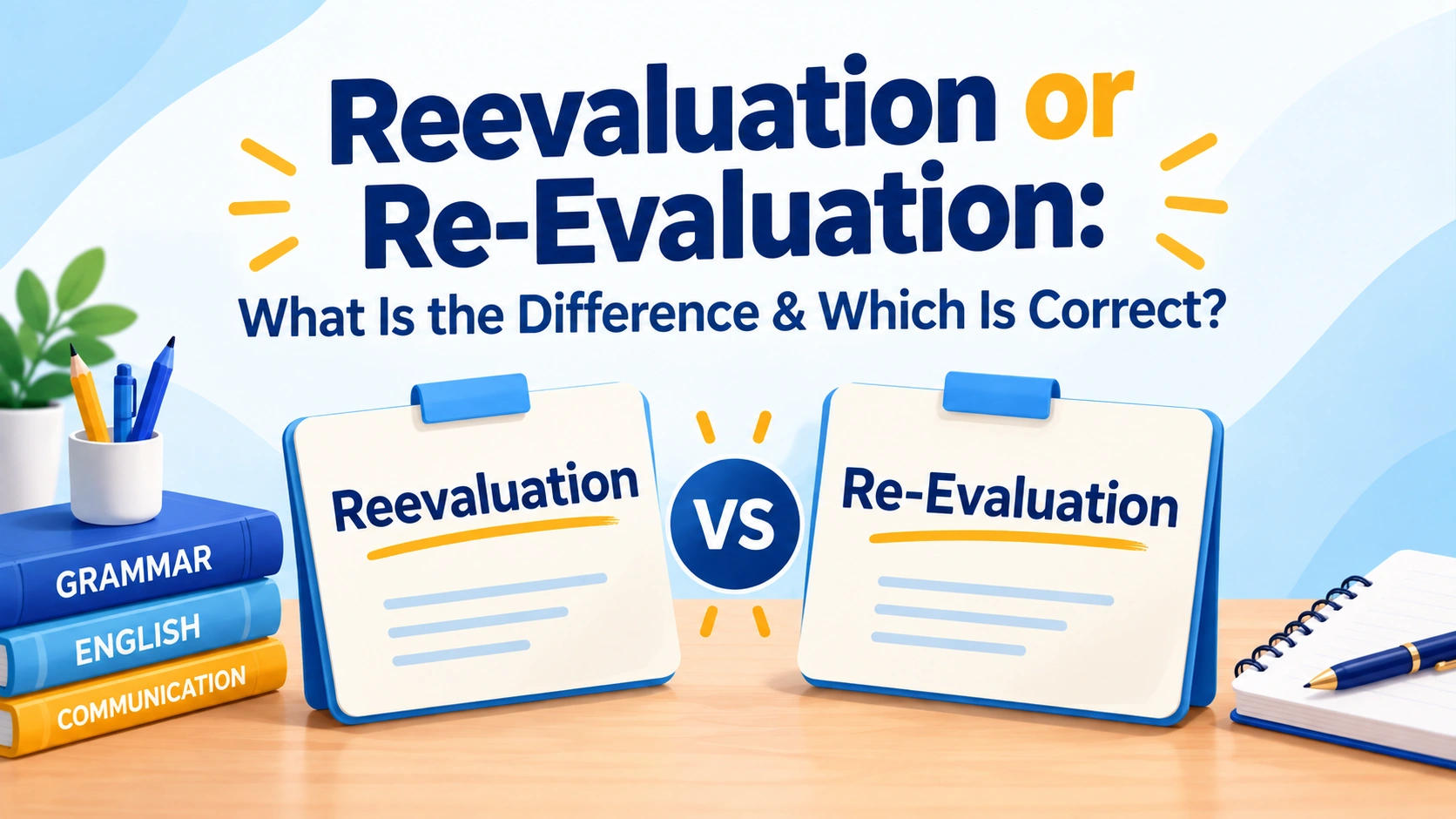 Reevaluation or Re-Evaluation: What Is the Difference & Which Is Correct?