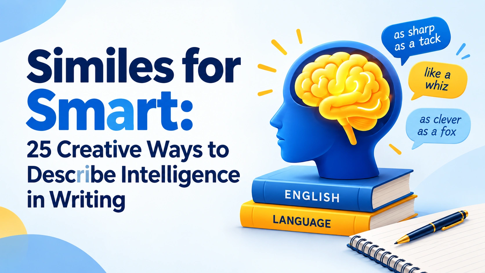 Similes for Smart: 25 Creative Ways to Describe Intelligence in Writing