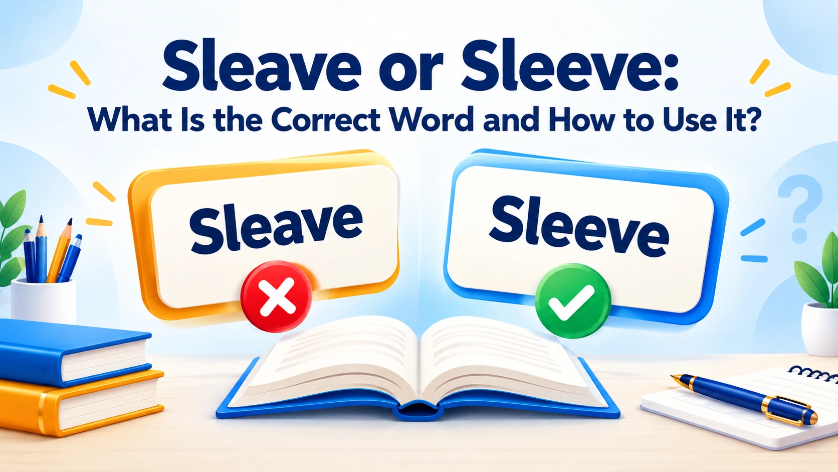 Sleave or Sleeve: What Is the Correct Word and How to Use It?