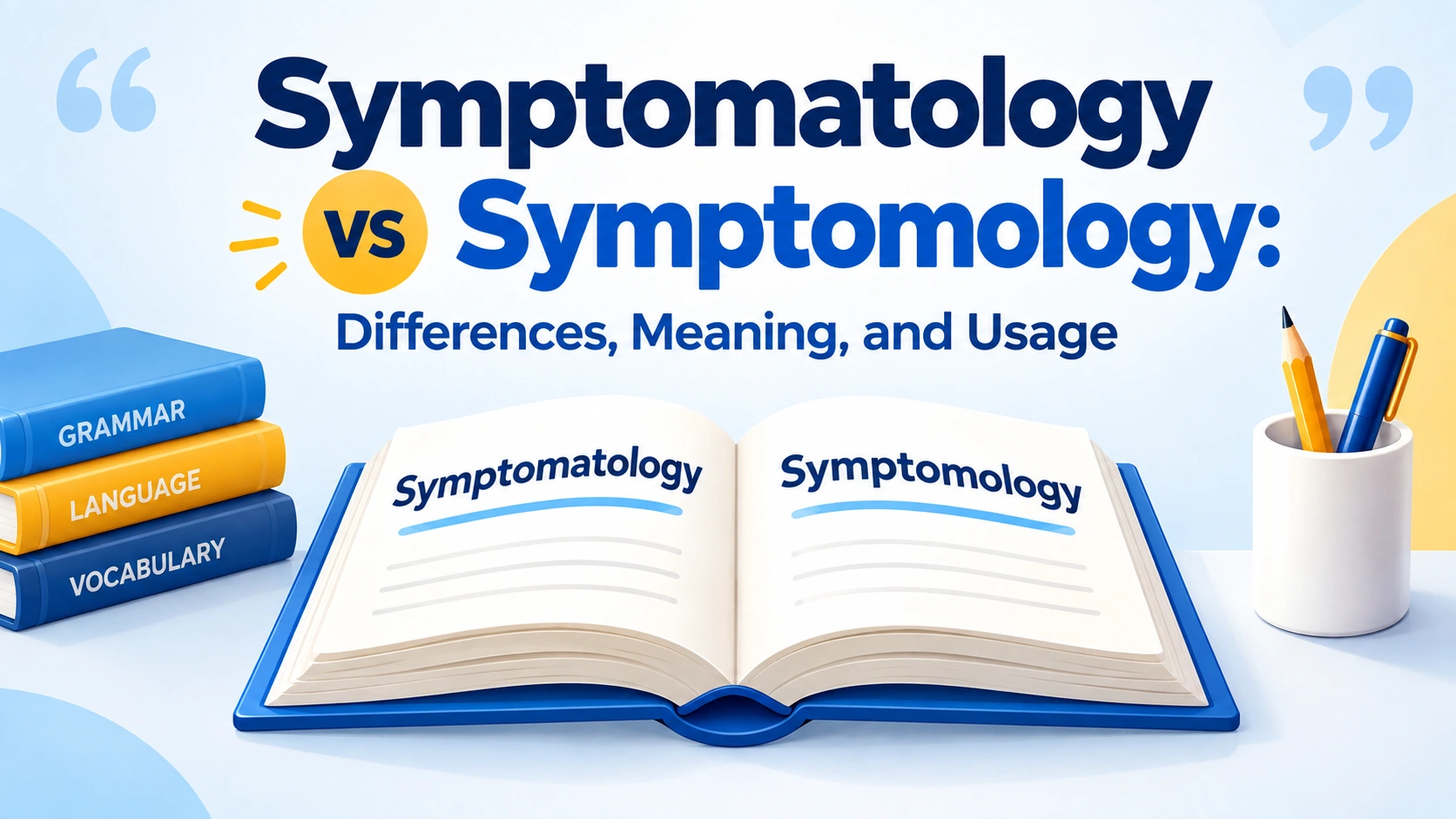 Symptomatology vs Symptomology: Differences, Meaning, and Usage