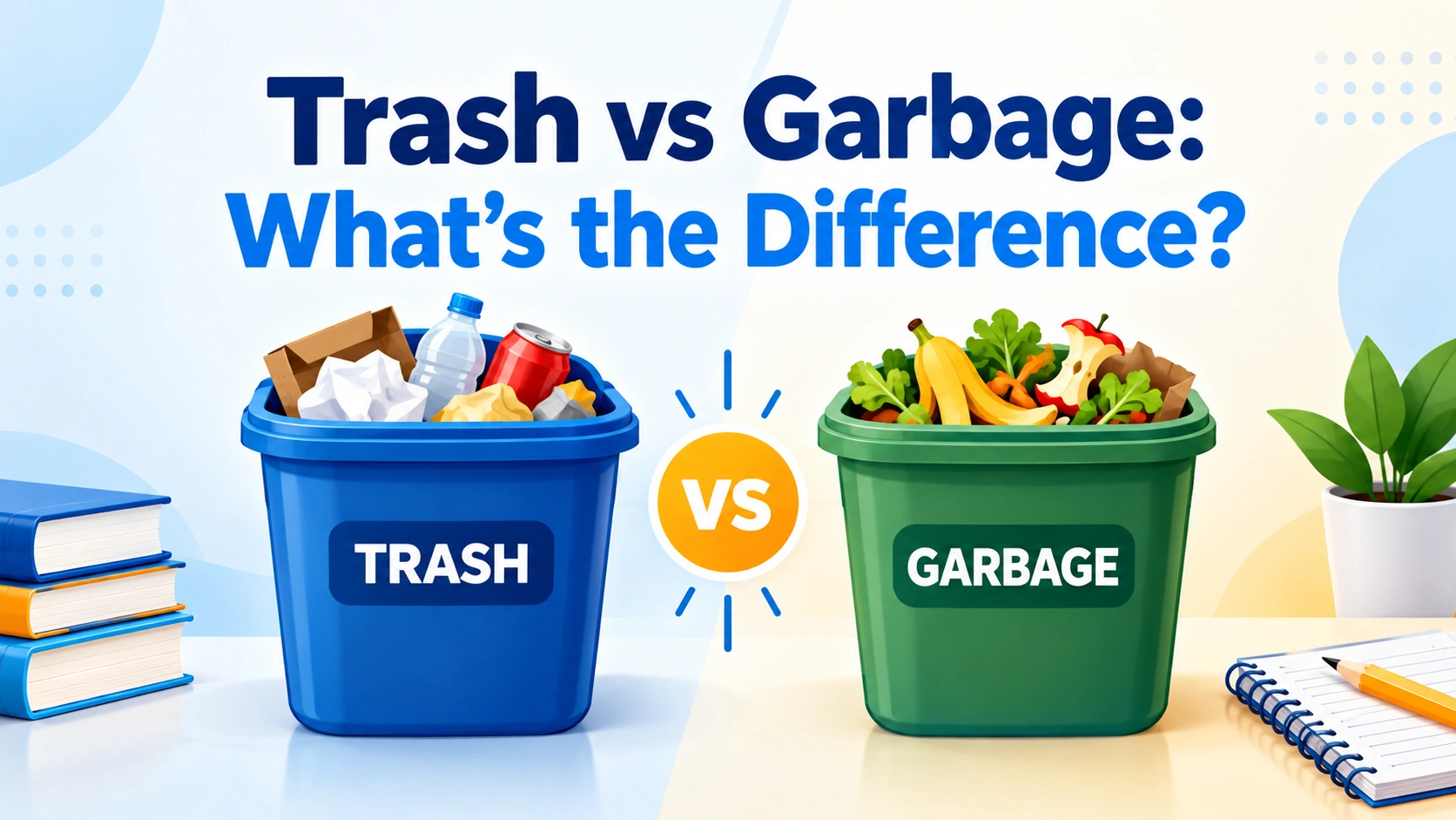 Trash vs Garbage: What’s the Difference?