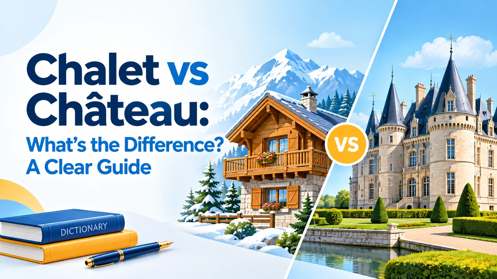 Chalet vs Château: What's the Difference? A Clear Guide