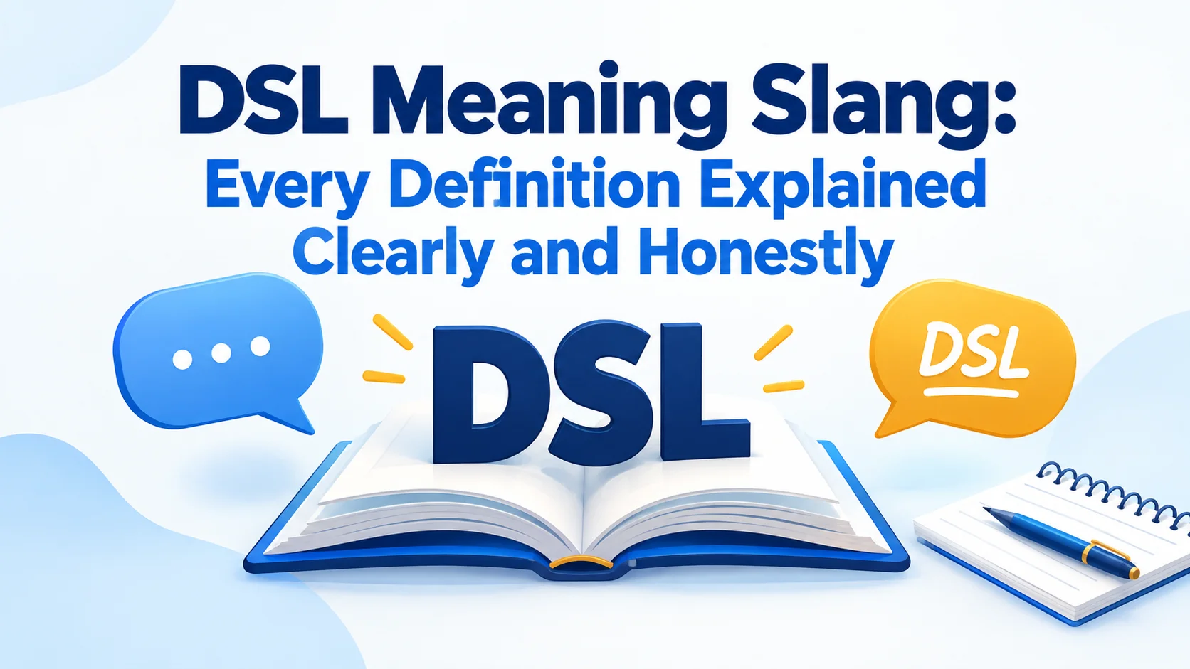 DSL Meaning Slang: Every Definition Explained Clearly and Honestly