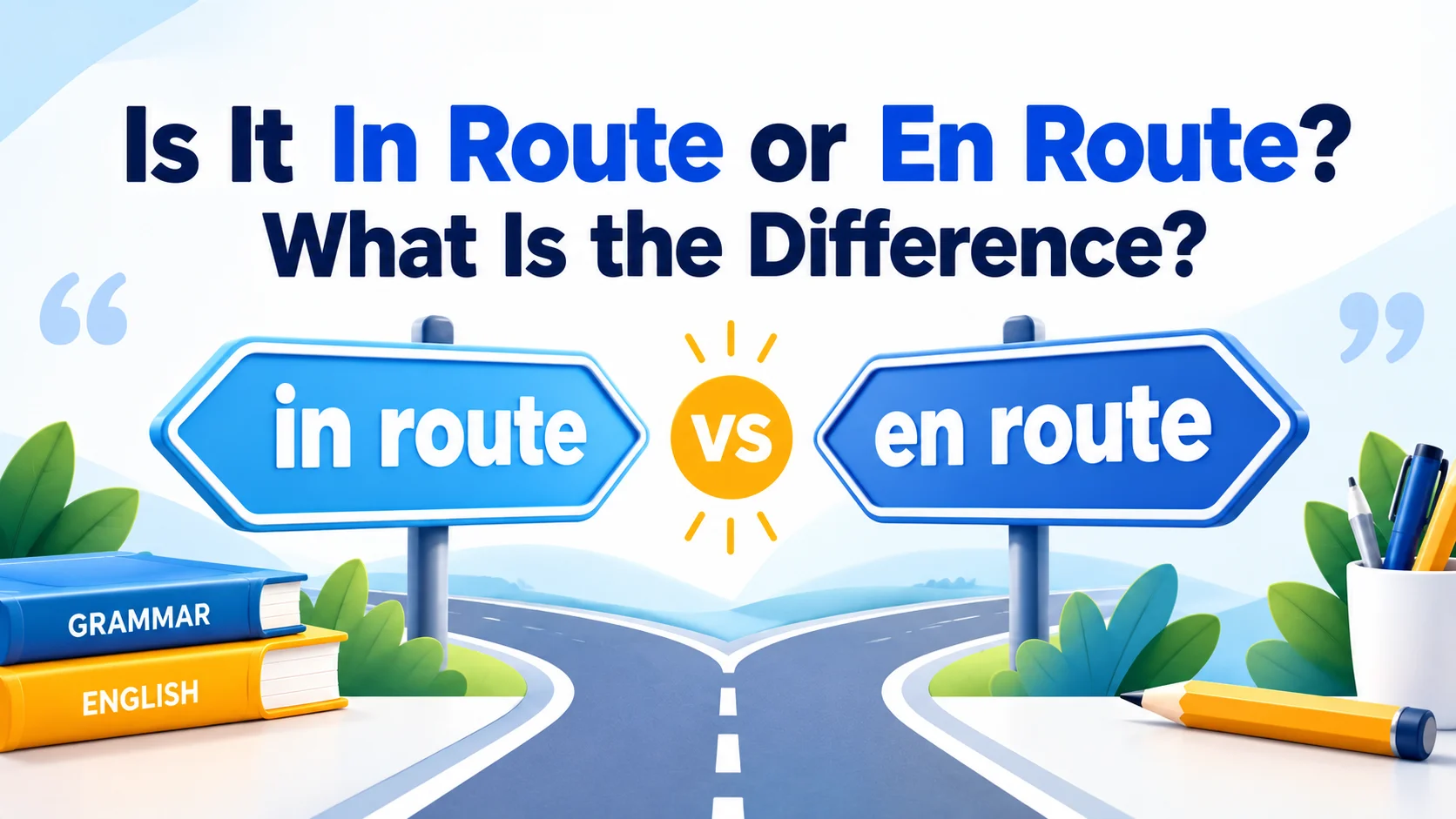 Is It In Route or En Route? What Is the Difference?