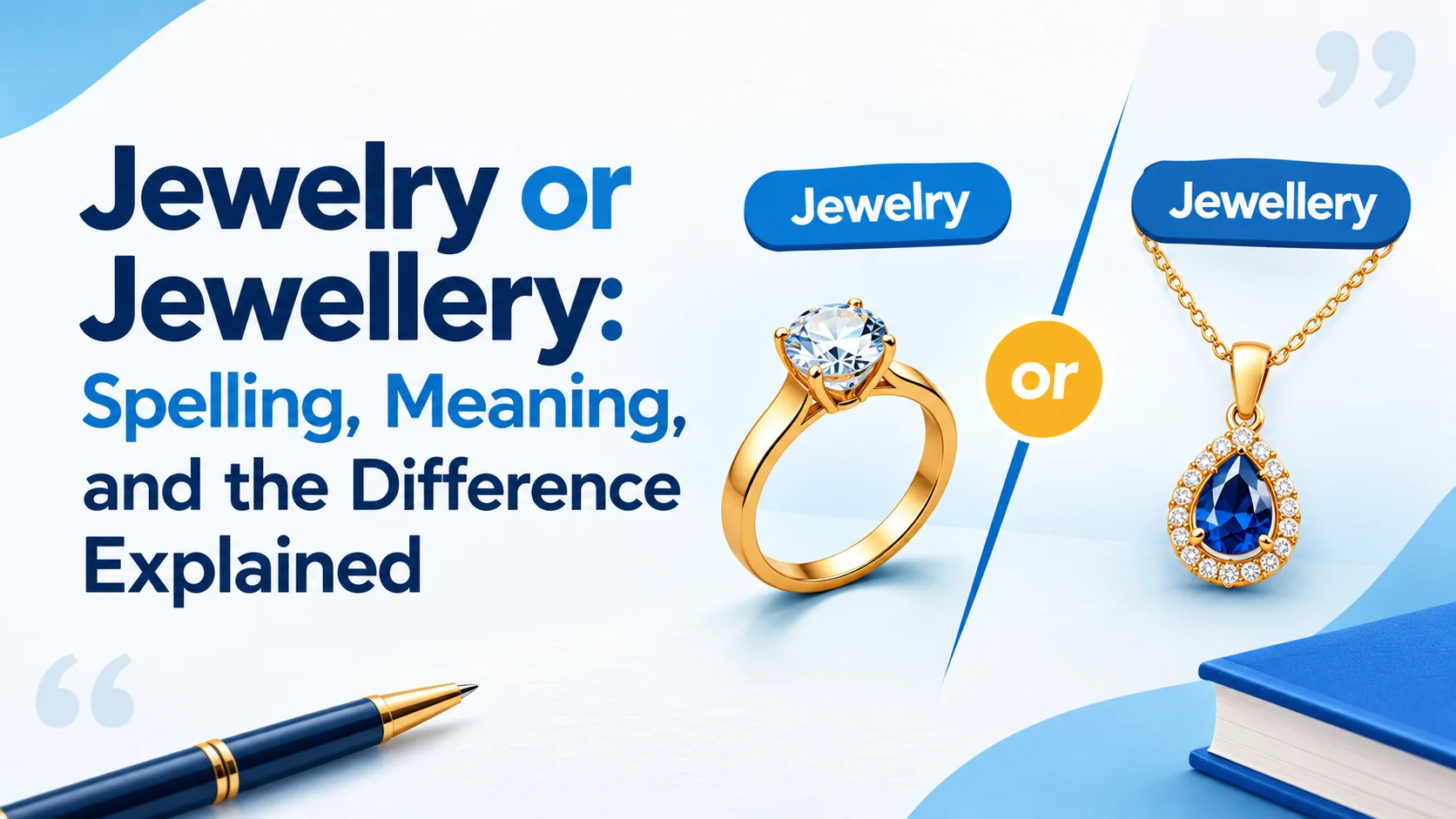 Jewelry or Jewellery: Spelling, Meaning, and the Difference Explained