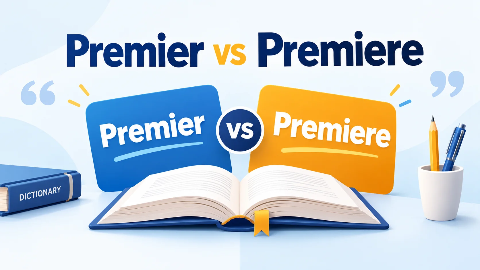 Premier vs Premiere: Meaning, Difference & Spelling