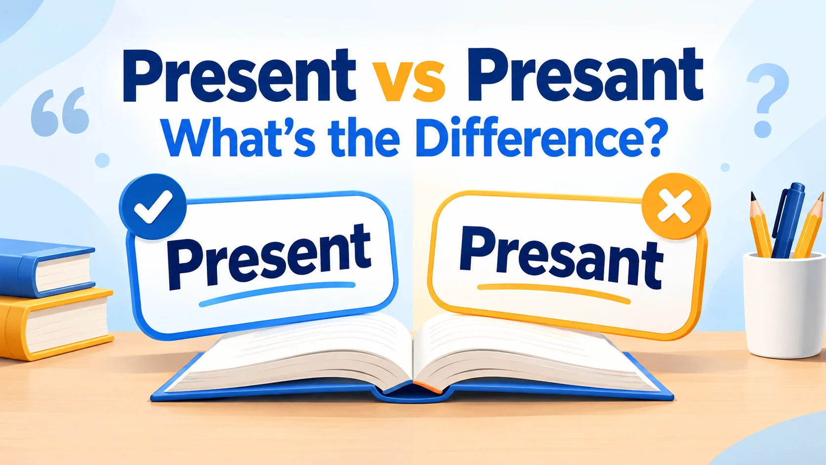 Present vs Presant: What’s the Difference?