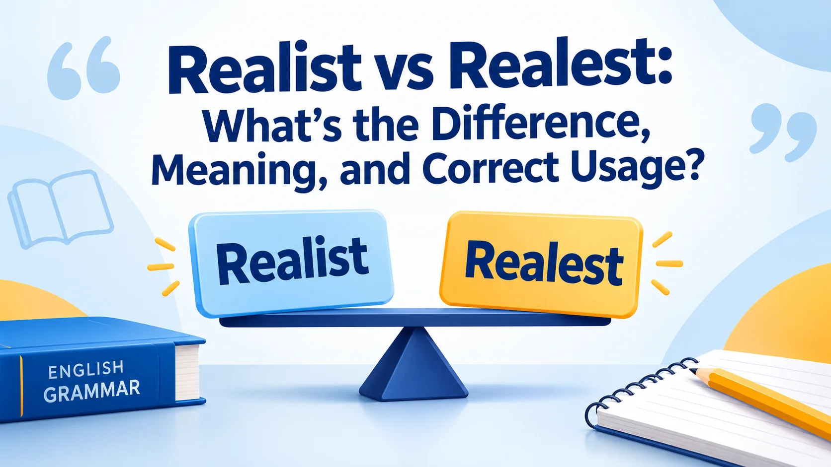 Realist vs Realest: What’s the Difference, Meaning, and Correct Usage?