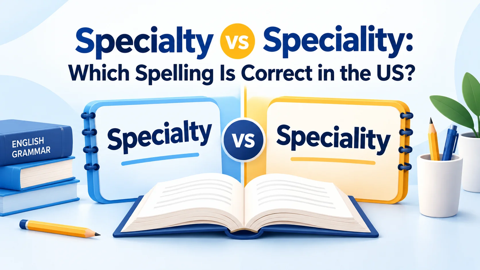 Specialty vs Speciality: Which Spelling Is Correct in the US?
