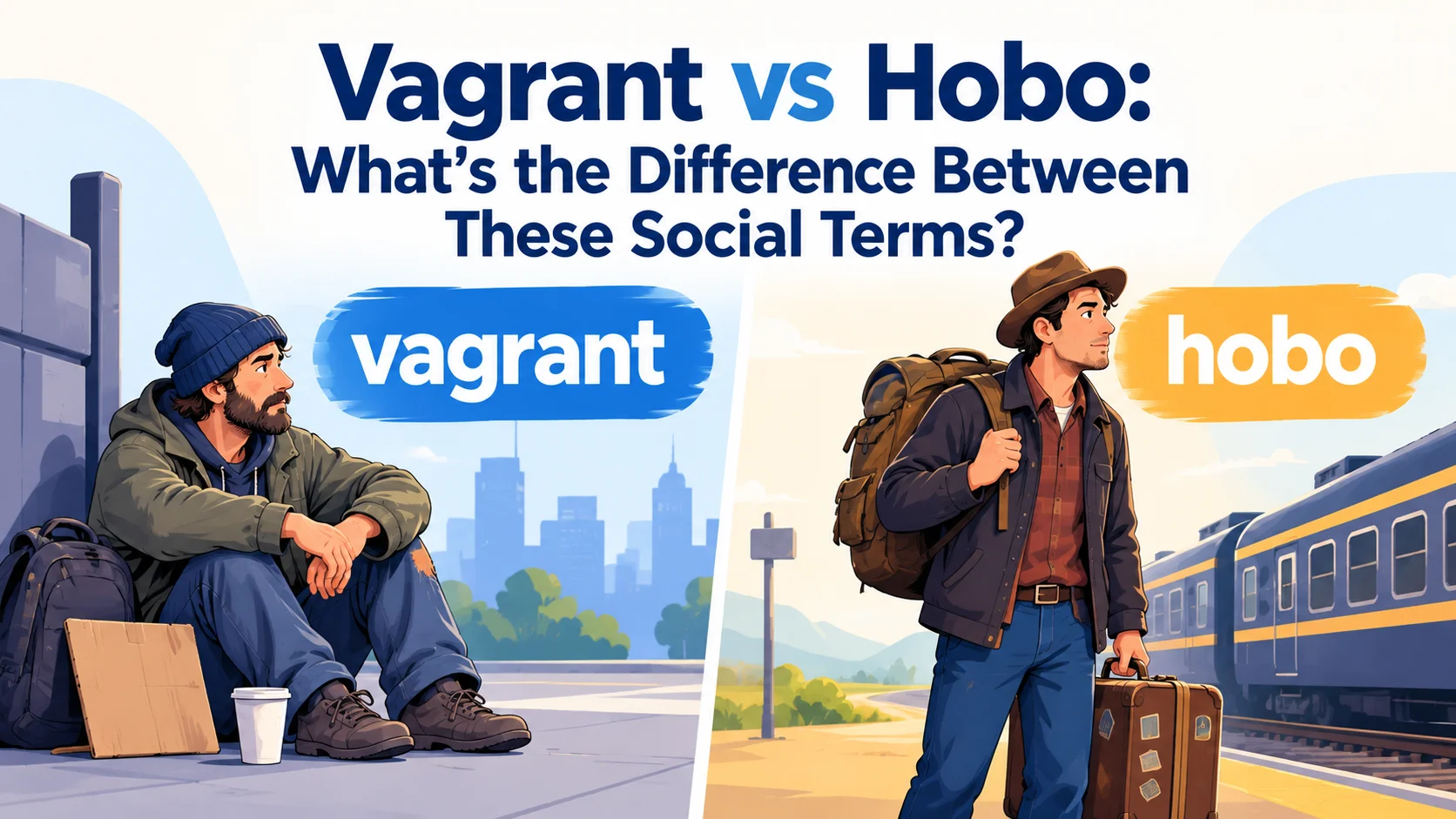 Vagrant vs Hobo: What’s the Difference Between These Social Terms?